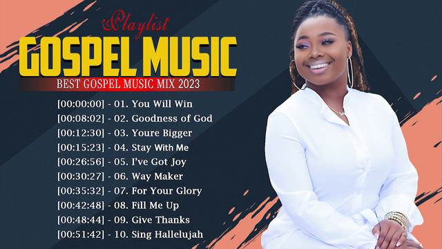 Gospel Music 2023 ✝️ Best Gospel Mix Of All Time ✝️ CeCe Winans Tasha Cobbs, Sinach, Jekalyn Carr