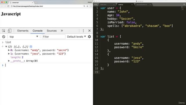JavaScript Adv Concepts Appendix I Basics 1408 Data Structures Objects смотреть онлайн