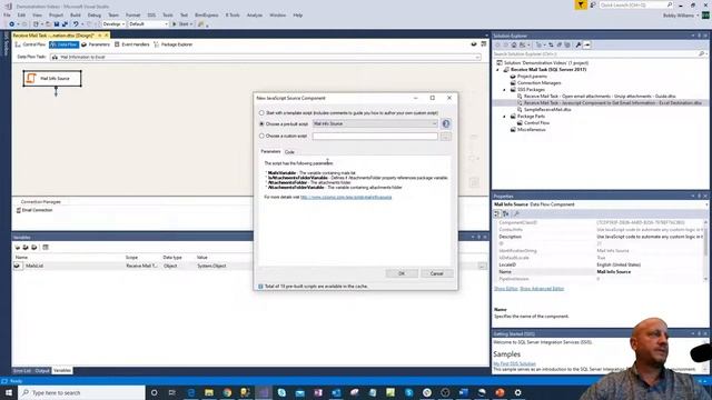 Receive Mail ➡️ Get Mail Information ➡️ Excel Destination Plus with COZYROC SSIS+ components смотреть онлайн