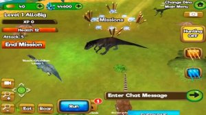 Dino World Online - Hunters 3D By Foxie Games - Android / iOS - Gameplay Part 1