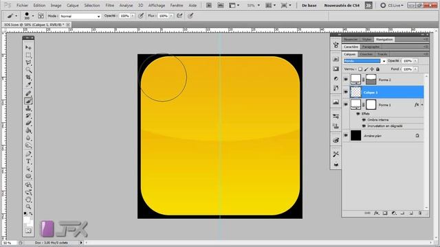 Formation Photoshop CS5 & CS6 - Créer IOS icon смотреть онлайн