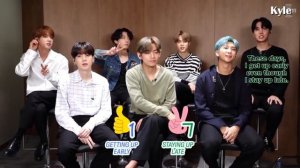BTS играют в "то или это". Интервью в Америке 2020 DYNAMITE