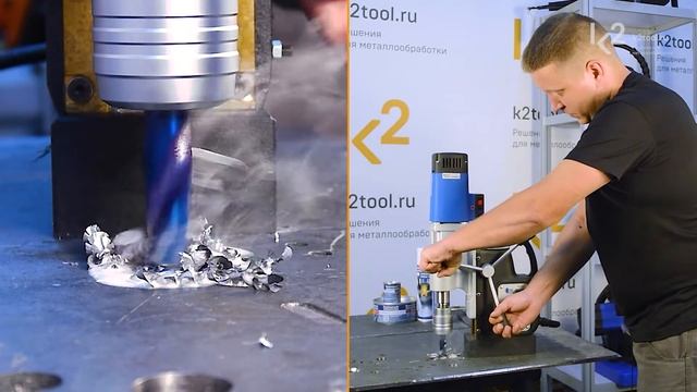 Применение охлаждающих пены и пасты Karnasch при сверлении и нарезании резьбы | k2tool смотреть онлайн