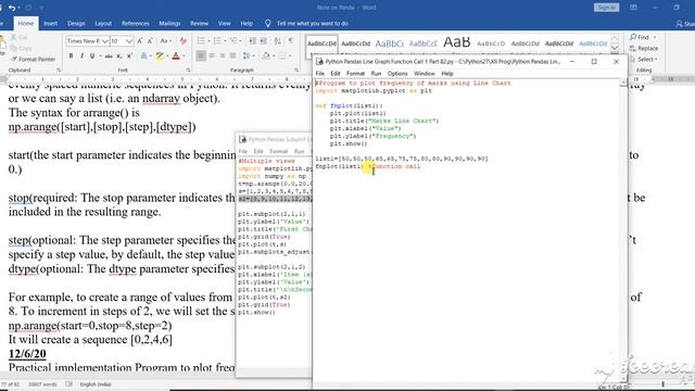 Python Pandas FunctionCall Line Graph Pyplot 15 Part 85 смотреть онлайн
