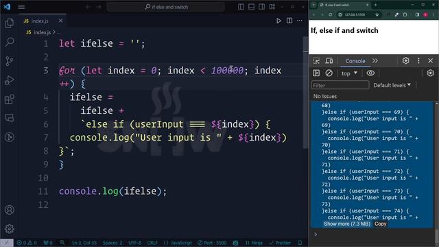 Switch Statements and If-Else in JavaScript Demystified ❄️ SnowScript смотреть онлайн