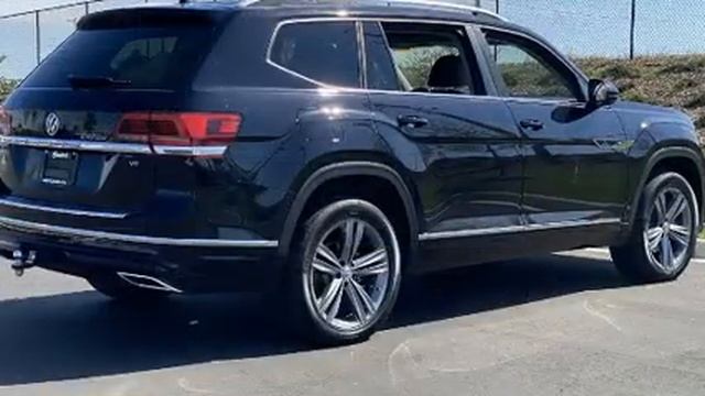 2019 Volkswagen Atlas 3.6L V6 SEL R-Line смотреть онлайн