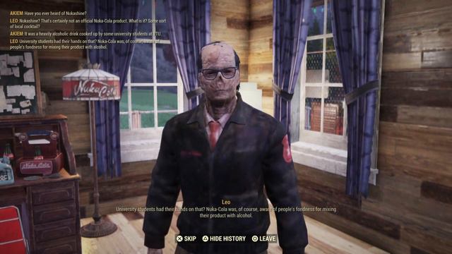 Fallout 76 - Lite Ally: Leo Petrov - Dialogue, random buff and items. смотреть онлайн