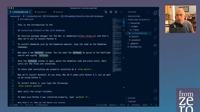 Setting up my Quart Book on Github for Leanpub authoring смотреть онлайн