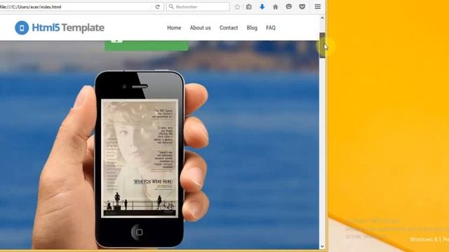 Cool Html5/CSS template design смотреть онлайн