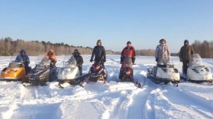 Покатушки на снегоходах сезон 2021г.