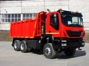 Самосвал Ивеко Траккер 653900 (6х6 16м3, 410 л.с. КПП ZF16, подключаемы передний мост Kessler 10т)