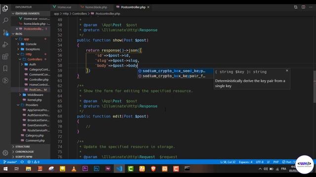 الدرس الثاني عشر -(laravel + vue js ) تنصيب ال vue router وتفاصيل ال post. смотреть онлайн