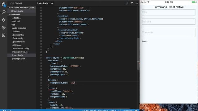 React Native - Parte 12: Formularios смотреть онлайн