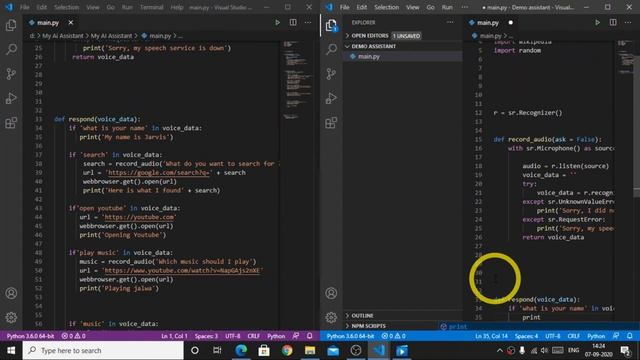 How to make an AI Assistant in python. смотреть онлайн