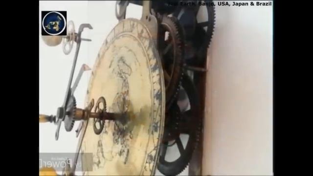 Карта Глисона. Карта плоской земли.