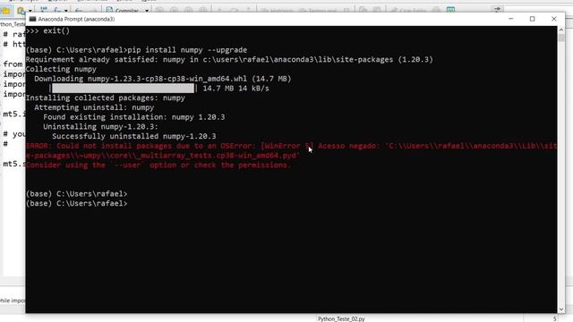 Como Corrigir Erros de Imports Python no MetaEditor | MetaTrader 5 смотреть онлайн