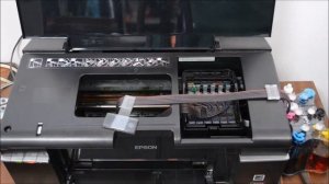 Горит капля? Обнуляем СНПЧ на принтере EPSON Р50