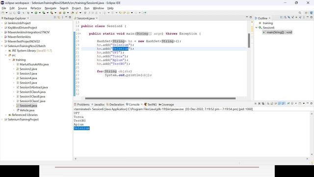 Selenium WebDriver with Java Training - November 2022 Batch - Session 6 смотреть онлайн