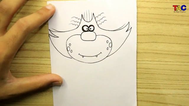Oggy and the Cockroaches Drawing Jack with number 18 easy for beginners смотреть онлайн