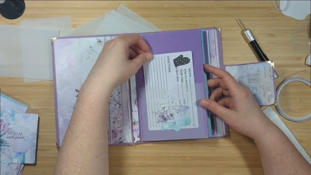 Book Making With Jenny: Aquarelle Dreams Lavender Book / Junk Journal Part 4 смотреть онлайн