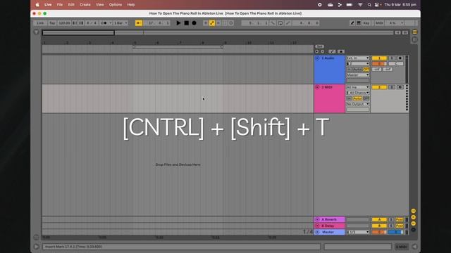 How To Open The Piano Roll In Ableton Live | Step-By-Step Tutorial смотреть онлайн