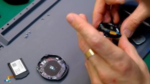 Подробная замена аккумулятора в Samsung Galaxy Gear S3 / ремонт смарт-часов SAMSUNG