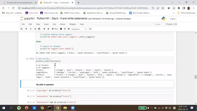 Python 101 - Session 3 - IF statements and WHILE loops смотреть онлайн