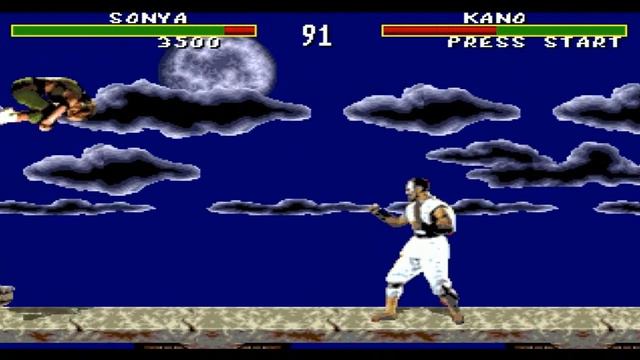 MK1 (SEGA Genesis) Ladder #7 Sonya смотреть онлайн