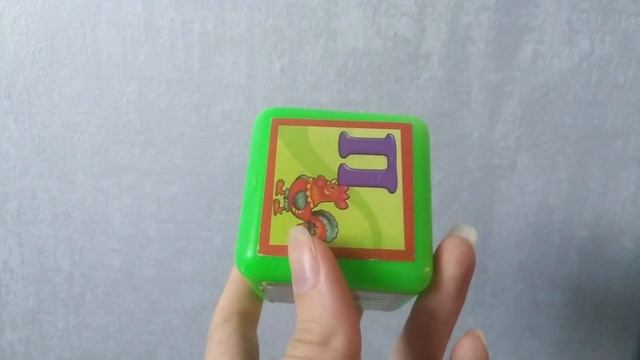 Обзор детского игрового набора кубиков 