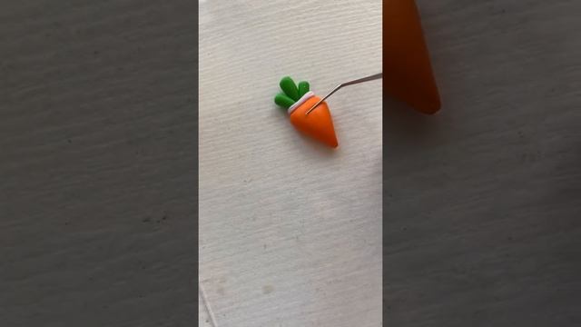 #shorts Лепим морковку из полимерной глины смотреть онлайн
