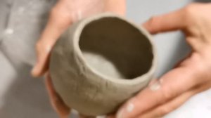 Как слепить чашку из глины. Самый простой способ. Лепим дома/08