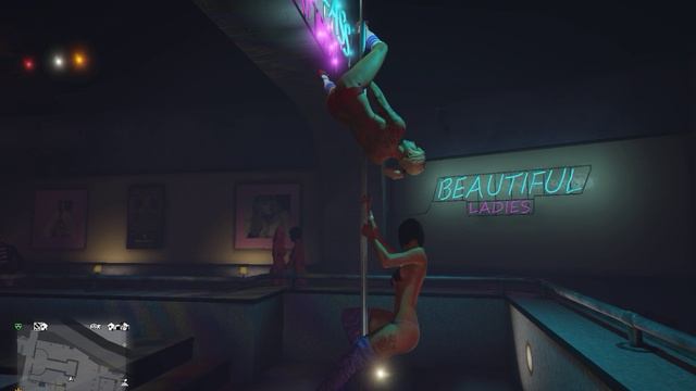Grand Theft Auto V Online Двойной досуг в стрип клубе смотреть онлайн