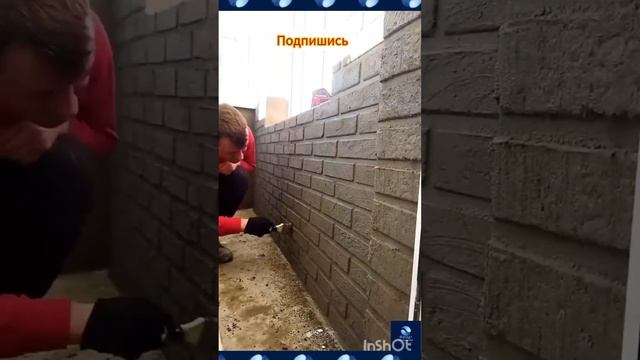 Ещё одна кирпичная фактура стен балкона. Смотри и делай сам смотреть онлайн