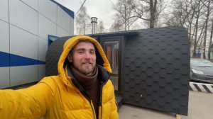 Баня викинг 6 метров. Полки из массива с подсветкой. Хилл хаус от Bochky на 2 помещения