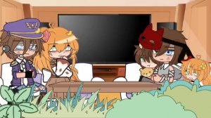 Past afton react to the ✨ future ✨ // not original//Afton's Family// Gacha ?