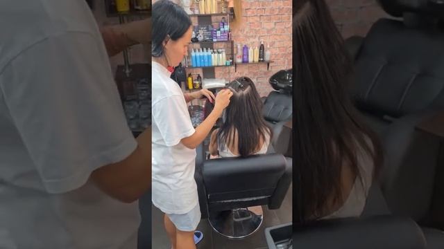 Наращивание волос на короткие волосы #shorts #наращиваниеволос #микрокапсулы #hairextensions смотреть онлайн