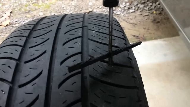 How to Patch/Plug Hole in Tire in LESS THAN 5 Minutes - Fix a Flat Tire - EASY FIX смотреть онлайн