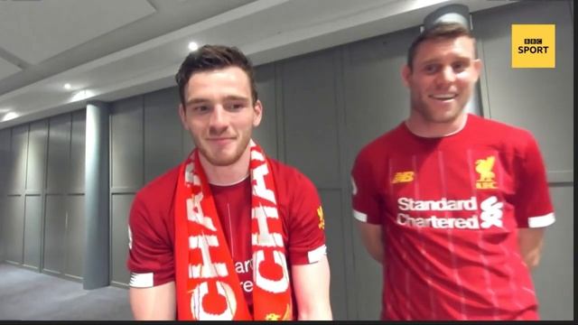 'We went a bit crazy!' Robertson and Milner react to Liverpool title win смотреть онлайн