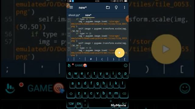 2D Shooting Game Using Python and Pygame | PART 5: Bullet And Fire Mechanism | Pydroid 3 смотреть онлайн