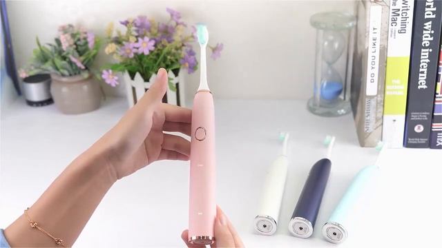 Ультразвуковая электрическая зубная щетка перезаряжаемая usb гигиена для путешествий сменные nu смотреть онлайн