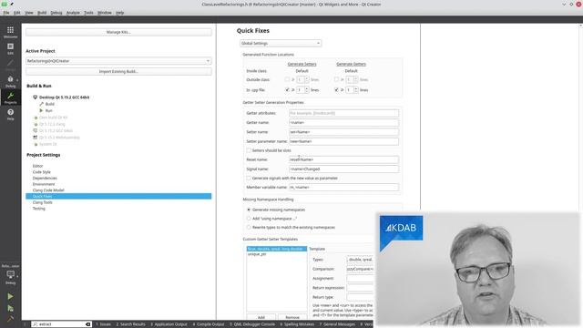 Qt Creator Refactoring Part 1 смотреть онлайн