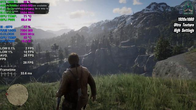 Red Dead Redemption 2 | GTX 1050 Ti 4GB | 1080P + All Settings + Best Settings | Performance Tasted смотреть онлайн