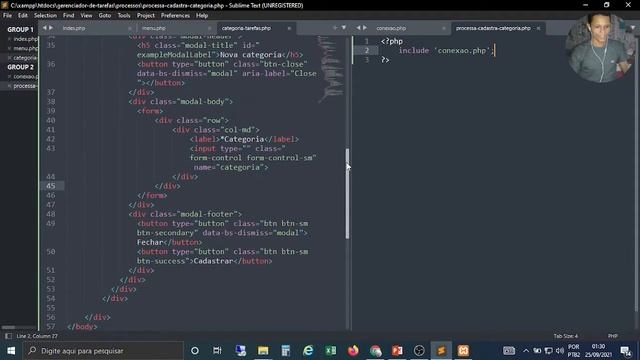Gerenciador de tarefas com Bootstrap v5, PHP e Mysql/MariaDb (Parte 6) смотреть онлайн