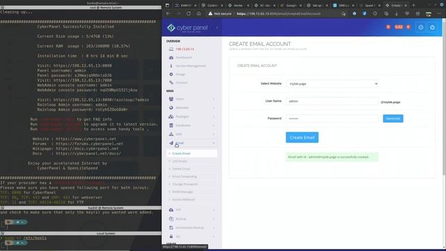 Configure CyberPanel DNS and Secure Email Server: Part 3 of 4 смотреть онлайн