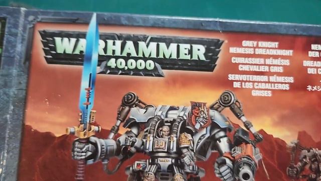 Unboxing - Warhammer 40K Grey Knights Nemesis Dreadknight смотреть онлайн