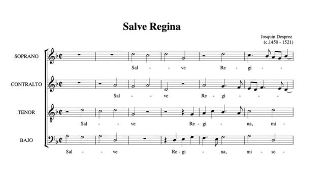 Salve Regina (des Prez) смотреть онлайн