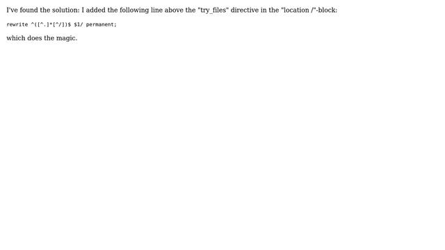 DevOps & SysAdmins: Add trailing slash when it's missing in nginx (2 Solutions!!) смотреть онлайн