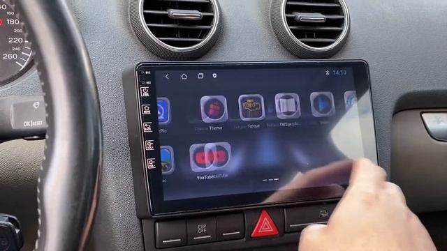 Android 9inch Audi A3 GPS & Multimedija смотреть онлайн