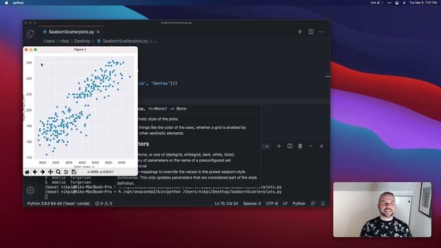 Python Seaborn Scatterplot Tutorial | Python Data Visualization Tutorial | Color, Marker and Size! смотреть онлайн