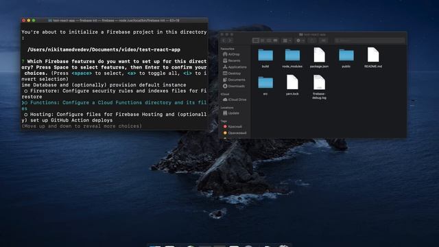 Хостинг React приложения с помощью Firebase смотреть онлайн